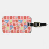 Étiquette À Bagage Anime Tom, Jerry et Tuffy Apple Motif (Devant horizontal)