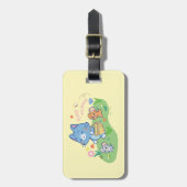 Étiquette À Bagage Anime Tom, Jerry et Tuffy Picnic (Devant Vertical)