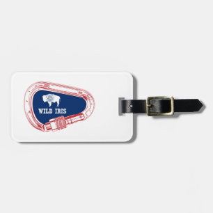 Étiquette À Bagage Anneau d'escalade Iris Sauvage