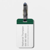 Étiquette À Bagage Annime Professeur Snape (Dos Vertical)