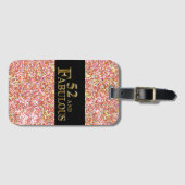 Étiquette À Bagage Anniversaire 52 ans (Devant Horizontal)