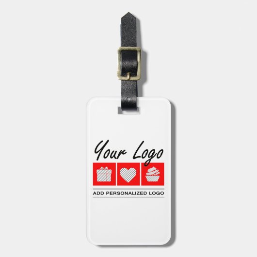 Étiquette À Bagage Anniversaire Présenté Pour Lui Cadeau Personnalisé (Devant Vertical)