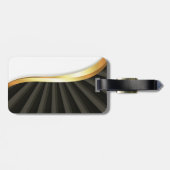 Étiquette À Bagage Anniversaire religieux du 50e Mariage d'or (Dos horizontal)