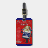 Étiquette À Bagage Annonce instantanée de café WWI (Devant Vertical)