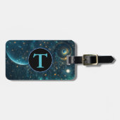 Étiquette À Bagage Annuler l'éclipse (Devant horizontal)