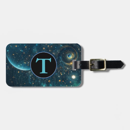 Étiquette À Bagage Annuler l'éclipse (Devant horizontal)