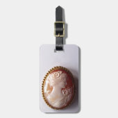 Étiquette À Bagage Antique Cameo (Devant Vertical)