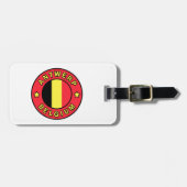 Étiquette À Bagage Anvers Belgique (Devant horizontal)