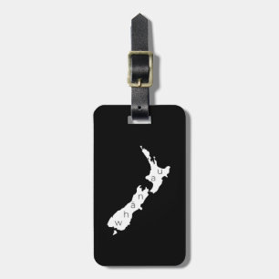 Étiquette À Bagage Aotearoa Nouvelle-Zélande Pays, Whānau en Maori