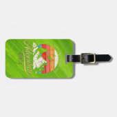 Étiquette À Bagage Appel de nature | Mountain Adventure Await (Devant horizontal)