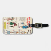 Étiquette À Bagage Appelant toutes les filles étiquette de bagage (Devant horizontal)