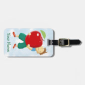 Étiquette À Bagage Apple pour le professeur (Devant horizontal)