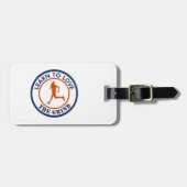 Étiquette À Bagage Apprendre À Aimer Le Courant De La Terre (Devant horizontal)