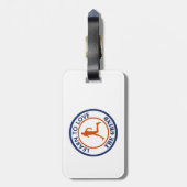 Étiquette À Bagage Apprendre À Aimer Le Courant De La Terre (Dos Vertical)