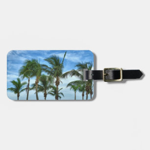 Étiquette À Bagage Après-midi tropical personnalisé