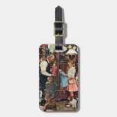 Étiquette À Bagage April Fool, 1948 (Devant Vertical)