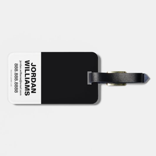 Étiquette À Bagage Aquaman | Graphique d'Atlanteans "Unite The Kingdo (Dos horizontal)