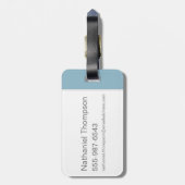 Étiquette À Bagage Aquaman | Laissez La Mer Vous Libérer (Dos Vertical)