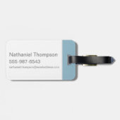 Étiquette À Bagage Aquaman | Laissez La Mer Vous Libérer (Dos horizontal)