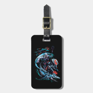 Étiquette À Bagage Aquaman   Orm, Black Manta, Tylosaur et navires