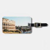 Étiquette À Bagage Aquarelle Rome Voyage Destination Bagage Balise (Devant horizontal)
