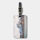 Étiquette À Bagage Aquarelle Sydney Travel Destination Bagage Balise (Devant Vertical)