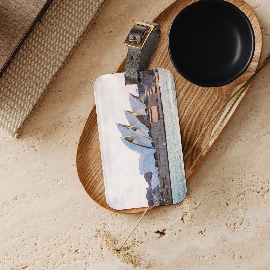 Étiquette À Bagage Aquarelle Sydney Travel Destination Bagage Balise