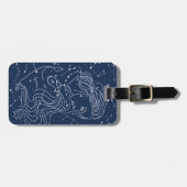 Étiquette À Bagage Aquarius (Devant horizontal)