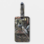 Étiquette À Bagage Aquatique, mais baignée par le vent du désert, Jér (Dos Vertical)