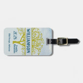 Étiquette À Bagage Arborescence généalogique des conserves de la fami (Devant horizontal)