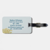 Étiquette À Bagage Arborescence généalogique des conserves de la fami (Dos horizontal)