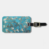 Étiquette À Bagage Arbre aux amandes en fleurs par Vincent van Gogh (Devant horizontal)