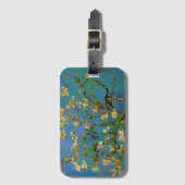 Étiquette À Bagage Arbre aux amandes en fleurs par Vincent van Gogh (Devant Vertical)