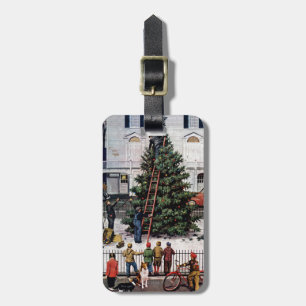 Étiquette À Bagage Arbre dans la place
