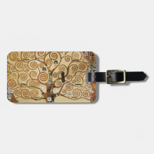 Étiquette À Bagage Arbre de Gustav Klimt de la vie