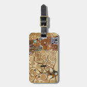 Étiquette À Bagage Arbre de Gustav Klimt de la vie (Devant Vertical)
