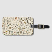 Étiquette À Bagage Arbre de vie (Devant Horizontal)