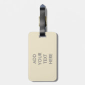 Étiquette À Bagage Arbre de vie par Gustav Klimt Fine Art (Dos Vertical)