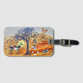 Étiquette À Bagage Arbre magique (Devant Horizontal)