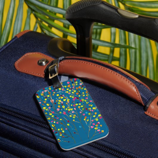 Étiquette À Bagage Arbre magique arc-en-ciel (Insitu Rectoal 1)