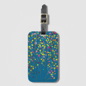 Étiquette À Bagage Arbre magique arc-en-ciel (Devant Vertical)