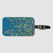 Étiquette À Bagage Arbre magique arc-en-ciel (Devant Horizontal)