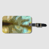 ÉTIQUETTE À BAGAGE ARBRES (Devant Horizontal)