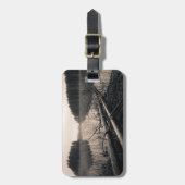 Étiquette À Bagage Arbres de rivage (Devant Vertical)