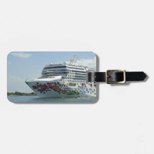 Étiquette À Bagage Arc clouté par gemme Prsonalized (Devant horizontal)