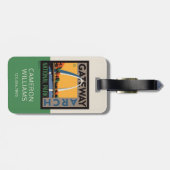 Étiquette À Bagage Arche de passerelle | St. Louis, Missouri (Dos horizontal)