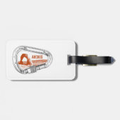 Étiquette À Bagage Arches National Park Escalade Carabiner (Dos horizontal)