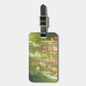 Étiquette À Bagage Architecture étonnante citadins accessoires d'art (Devant Vertical)