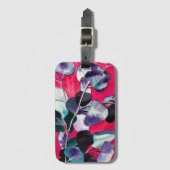 Étiquette À Bagage Ardoise feuille gomme (Devant Vertical)