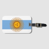 Étiquette À Bagage Argentine (Devant Horizontal)